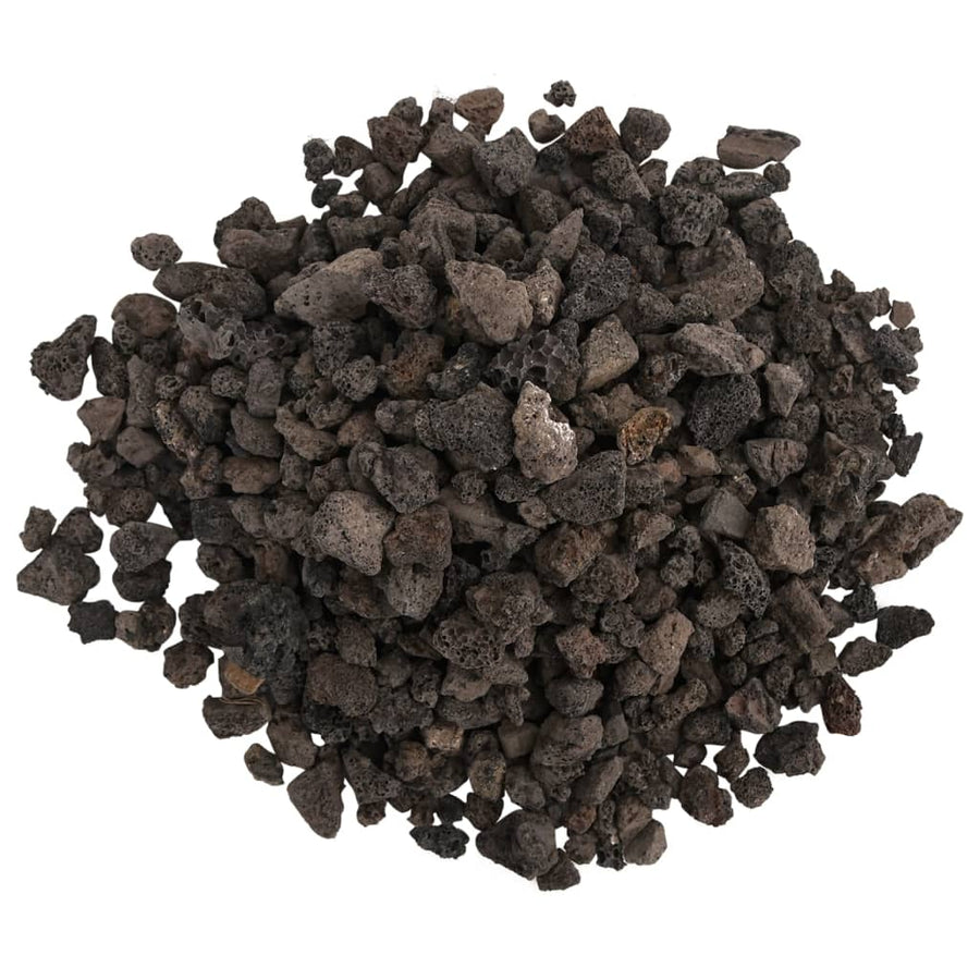 Lavastenen 10 Kg 1-2 Cm 1-2 cm (10 kg) Zwart