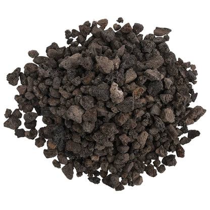 Lavastenen 25 Kg 1-2 Cm 1-2 cm (25 kg) Zwart