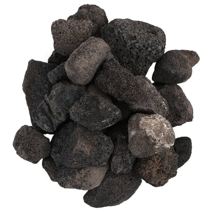 Lavastenen 25 Kg 5-8 Cm 5-8 cm (25 kg) Zwart