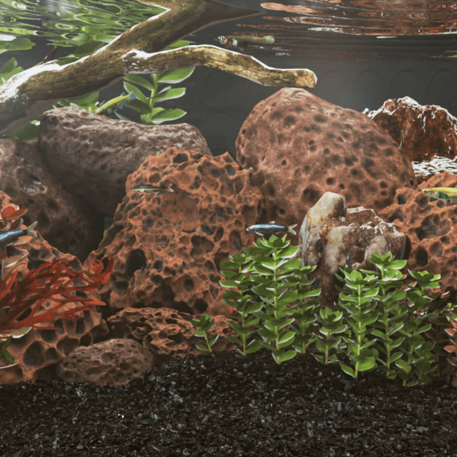 Lavastenen 10 Kg 10-30 Cm 10-30 cm (10 kg) Rood