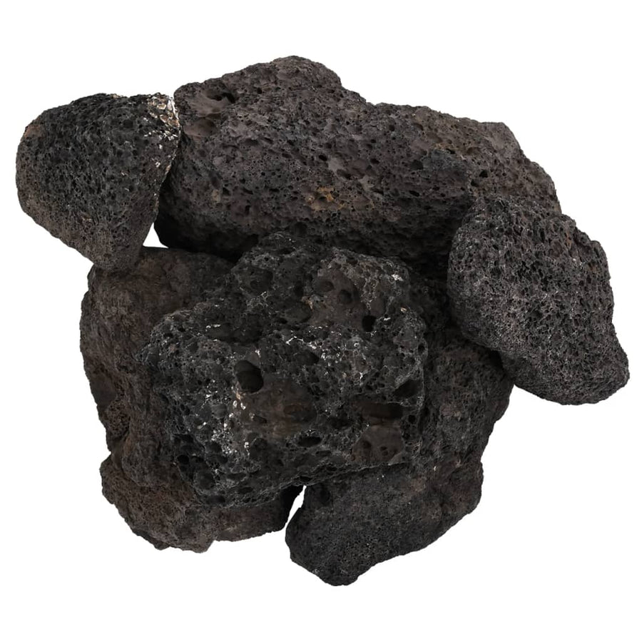 Lavastenen 10 Kg 10-30 Cm 10-30 cm (10 kg) Zwart