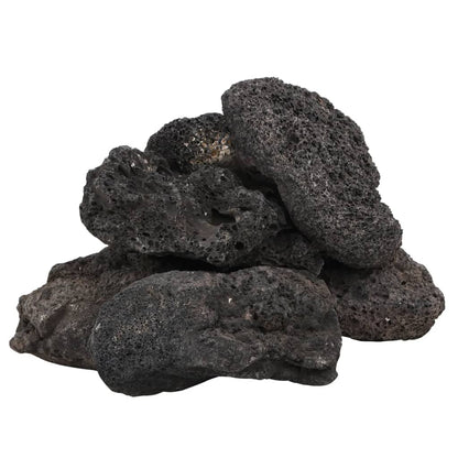 Lavastenen 25 Kg 10-30 Cm Zwart 10-30 cm (25 kg)