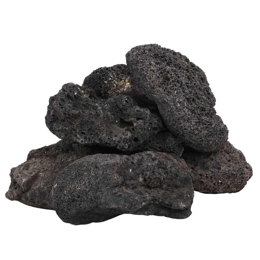 Lavastenen 25 Kg 10-30 Cm Zwart 10-30 cm (25 kg)