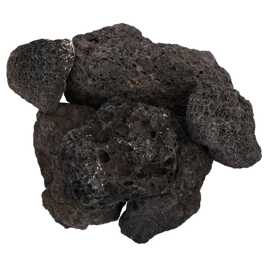 Lavastenen 25 Kg 10-30 Cm Zwart 10-30 cm (25 kg)