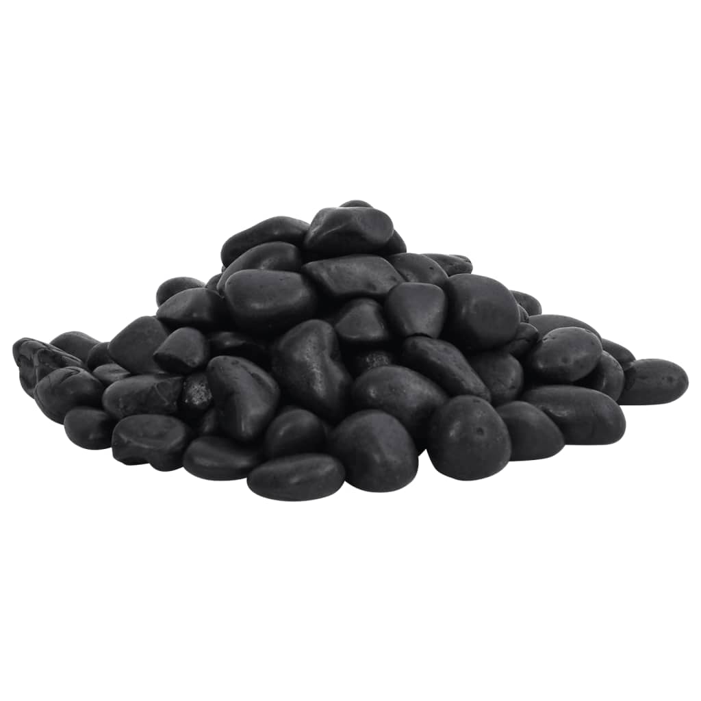 Kiezelstenen Gepolijst 2-5 Cm 25 Kg 2-5 cm (25 kg) Zwart