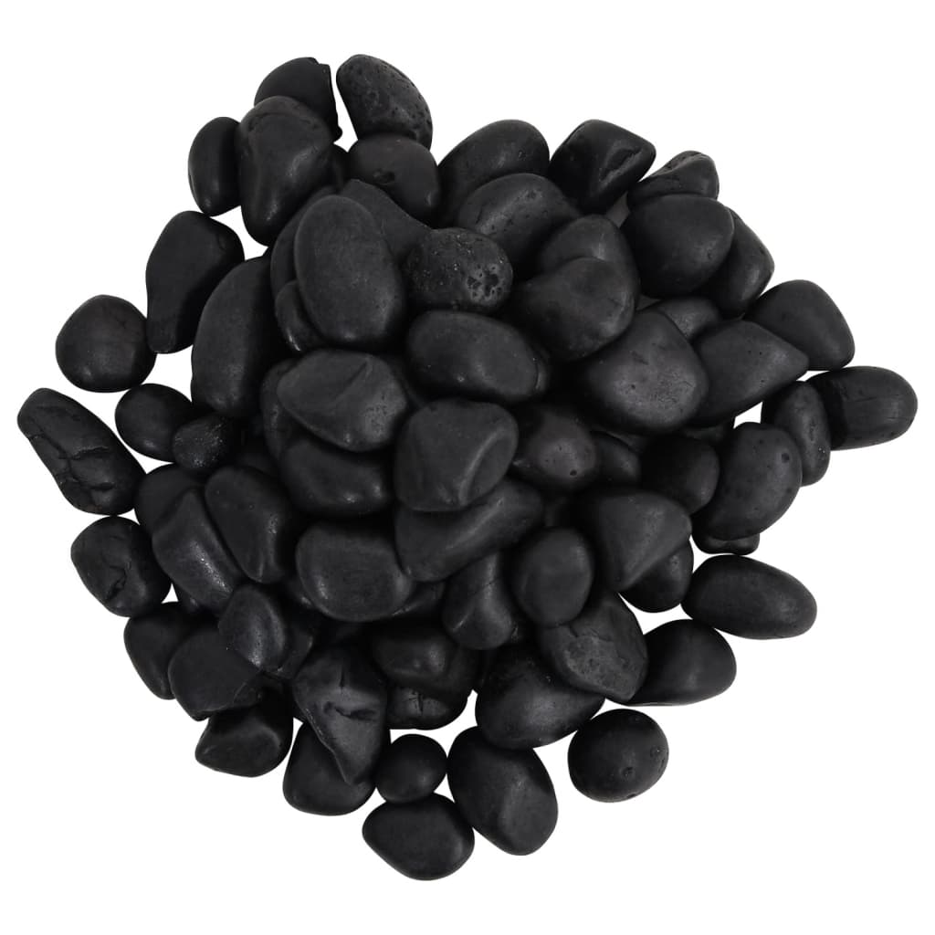 Kiezelstenen Gepolijst 2-5 Cm 25 Kg 2-5 cm (25 kg) Zwart