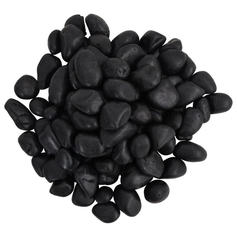 Kiezelstenen Gepolijst 2-5 Cm 25 Kg 2-5 cm (25 kg) Zwart