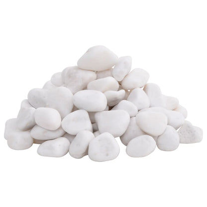 Kiezelstenen Gepolijst 2-5 Cm 25 Kg 2-5 cm (25 kg) Wit