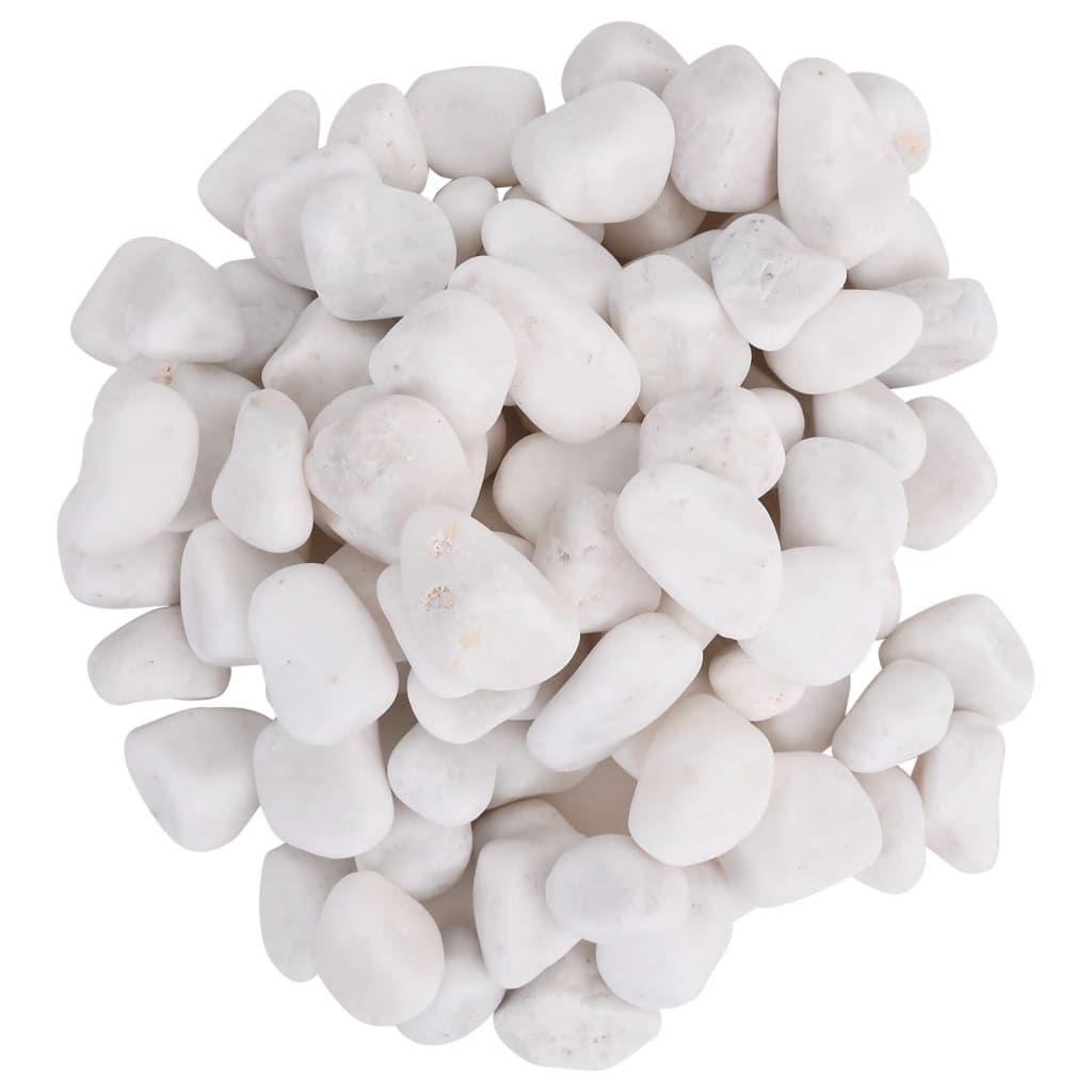 Kiezelstenen Gepolijst 2-5 Cm 25 Kg 2-5 cm (25 kg) Wit