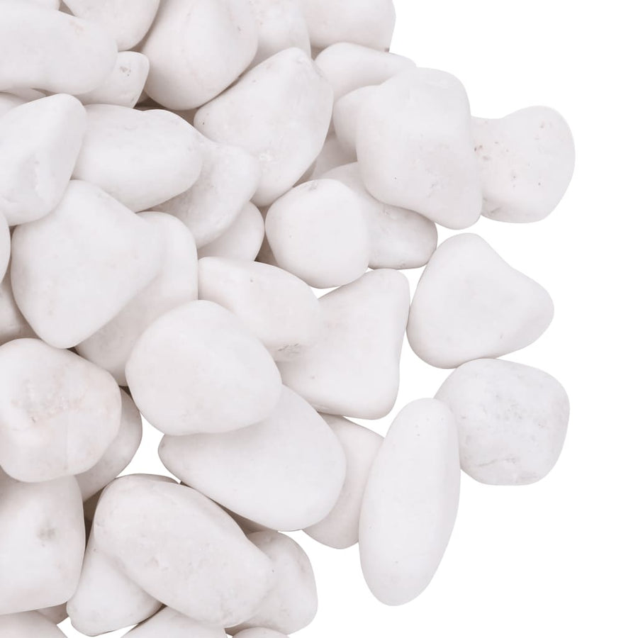 Kiezelstenen Gepolijst 2-5 Cm 25 Kg 2-5 cm (25 kg) Wit