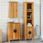 3-Piece Bathroom Furniture Set Solid Pine Wood