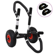 Sup Trolley Voor Surfplank Inklapbaar 45 Kg Aluminium 1 67 x 46 x 55 cm