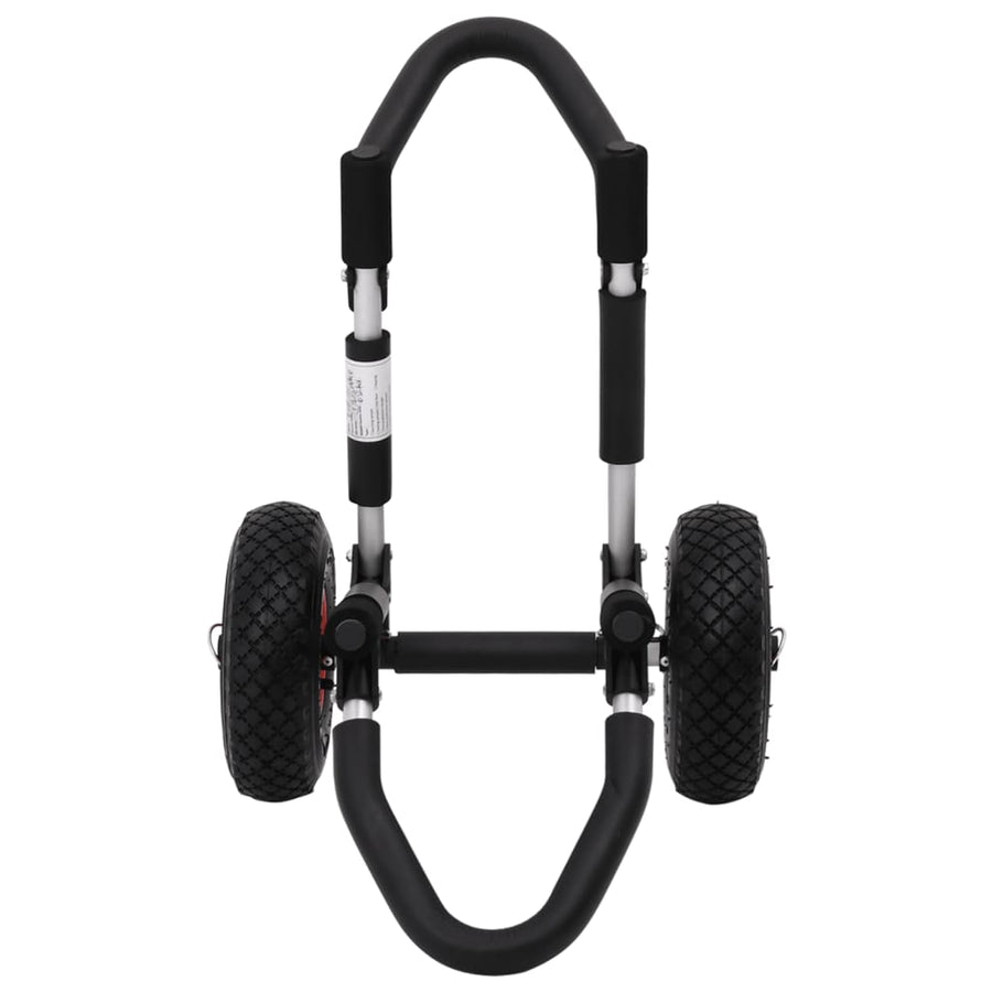 Sup Trolley Voor Surfplank Inklapbaar 45 Kg Aluminium 1 67 x 46 x 55 cm