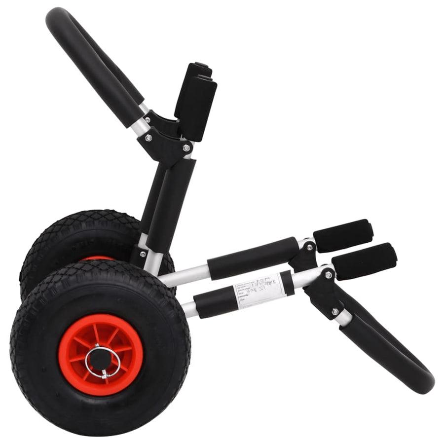 Sup Trolley Voor Surfplank Inklapbaar 45 Kg Aluminium 1 67 x 46 x 55 cm