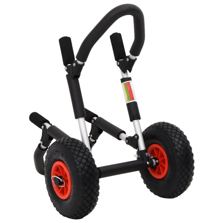 Sup Trolley Voor Surfplank Inklapbaar 45 Kg Aluminium 1 67 x 46 x 55 cm