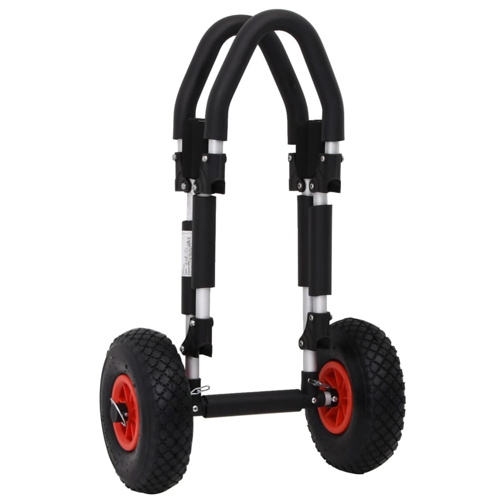 Sup Trolley Voor Surfplank Inklapbaar 45 Kg Aluminium 1 67 x 46 x 55 cm
