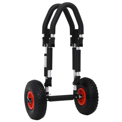 Sup Trolley Voor Surfplank Inklapbaar 45 Kg Aluminium 1 67 x 46 x 55 cm