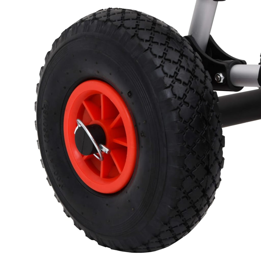 Sup Trolley Voor Surfplank Inklapbaar 45 Kg Aluminium 1 67 x 46 x 55 cm
