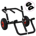 SUP trolley for 2 surfboards foldable 90 kg aluminum