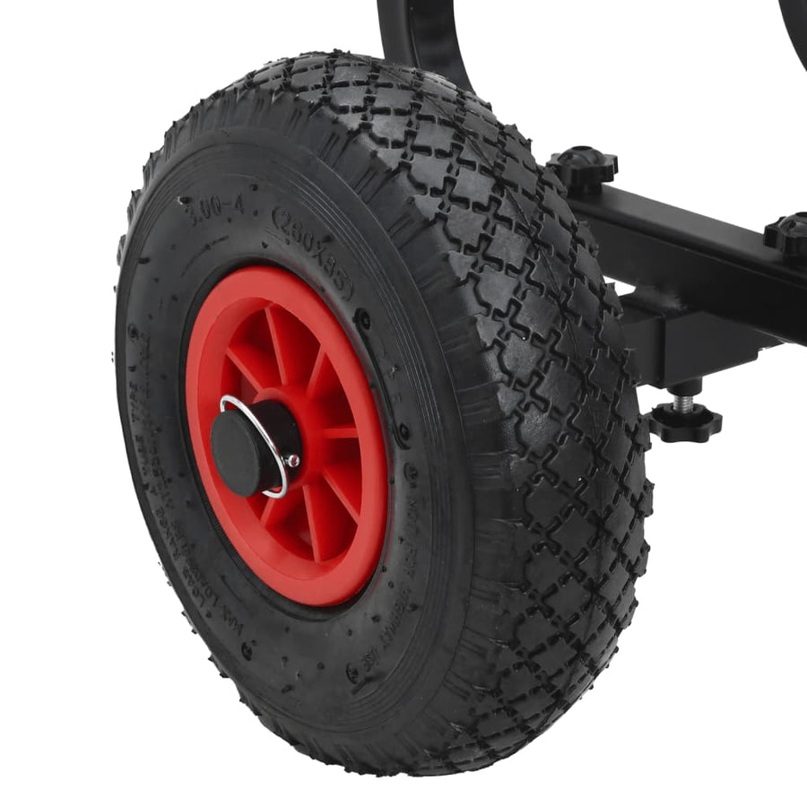 Kajaktrolley 90 Kg Aluminium 1 80 x 65 x 41 cm