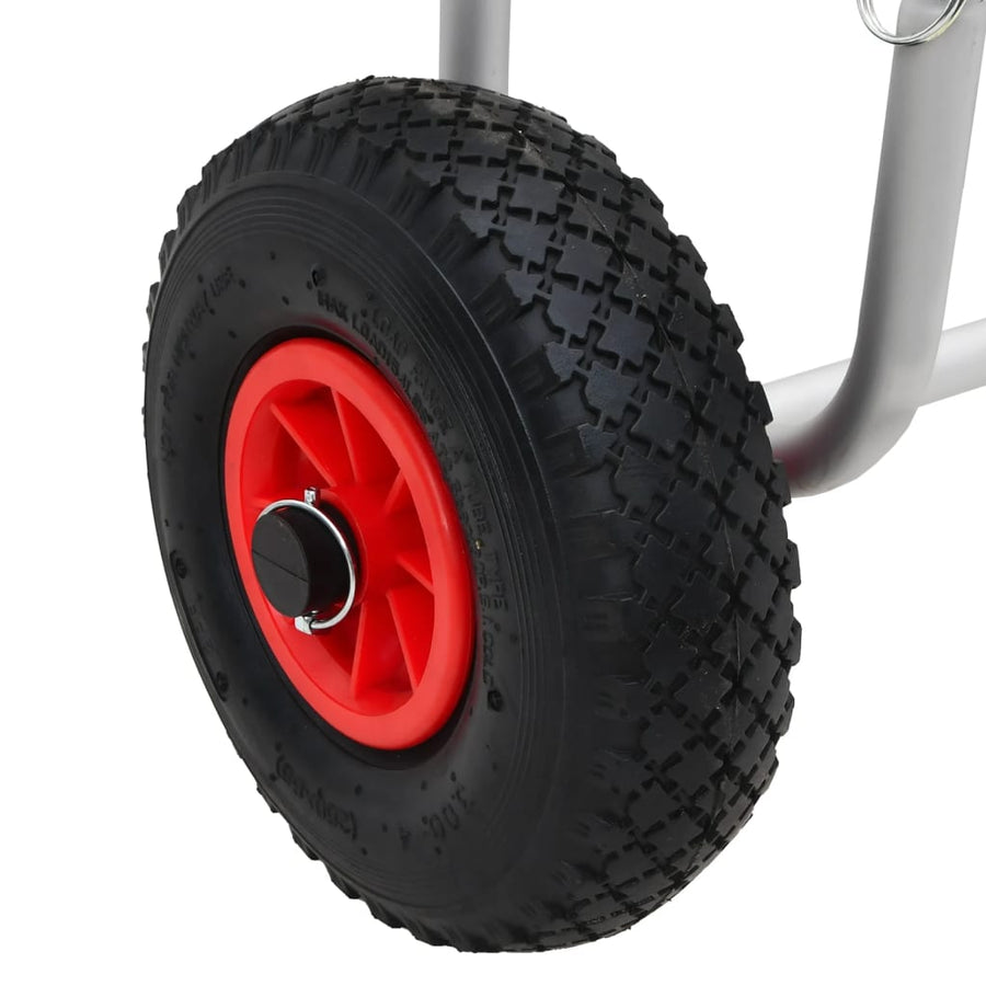Kajaktrolley Voor 2 Planken Inklapbaar 90 Kg Aluminium