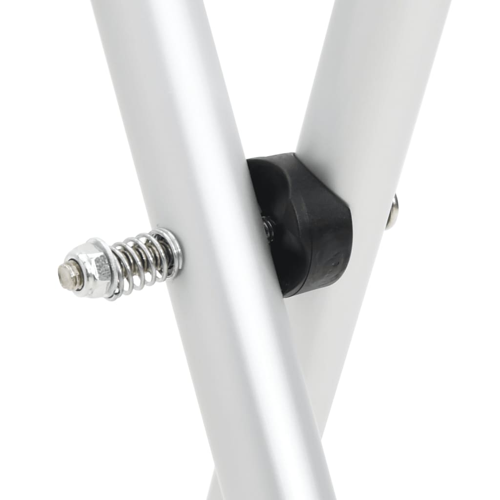 Kajakstandaard Inklapbaar 2 St 70 Kg Aluminium Zwart