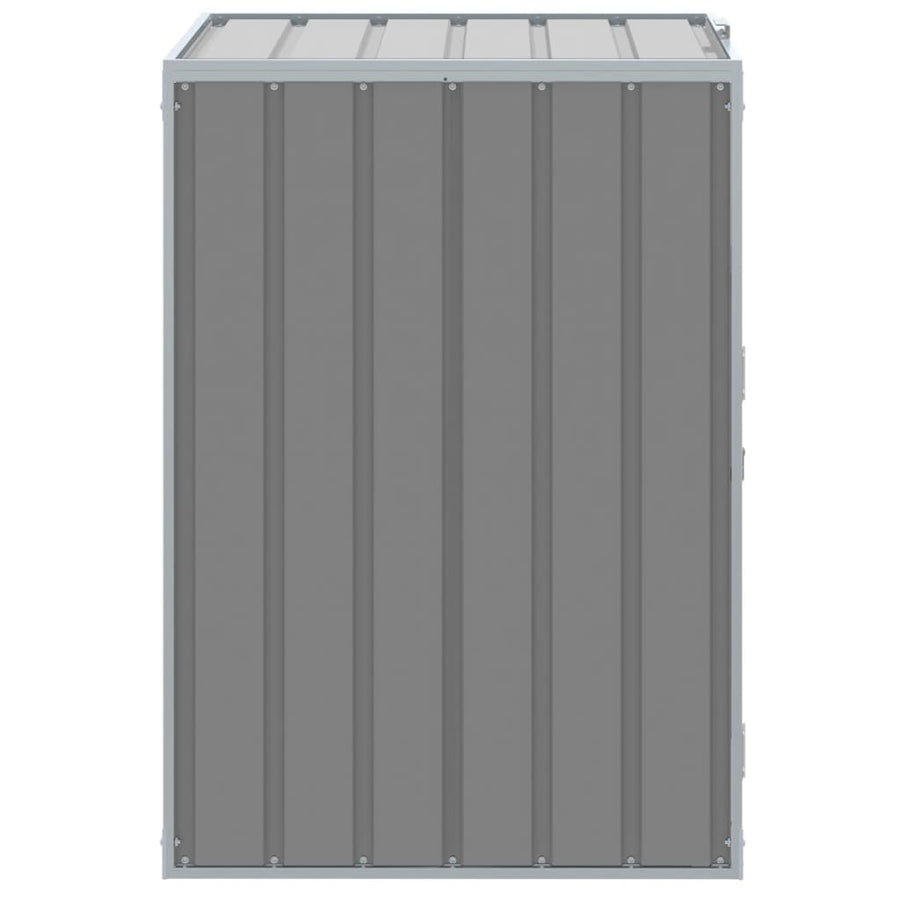 Containerberging voor 1 container 72x81x115 cm staal grijs