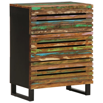 Dressoirs 2 st 60x34x75 cm massief acaciahout