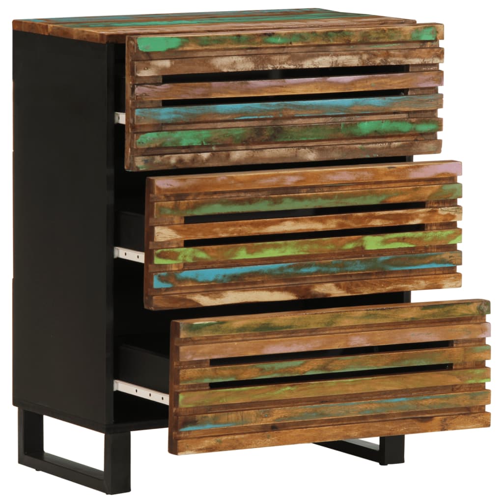 Dressoirs 2 st 60x34x75 cm massief acaciahout
