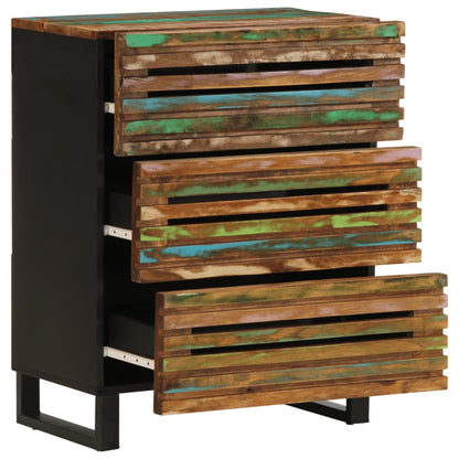 Dressoirs 2 st 60x34x75 cm massief acaciahout