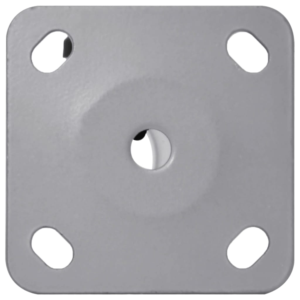 Parasolvoet Voor Ø32/34/38 Mm Stok Staal Kleurig Zilver