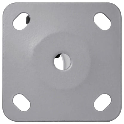 Parasolvoet Voor Ø32/34/38 Mm Stok Staal Kleurig Zilver