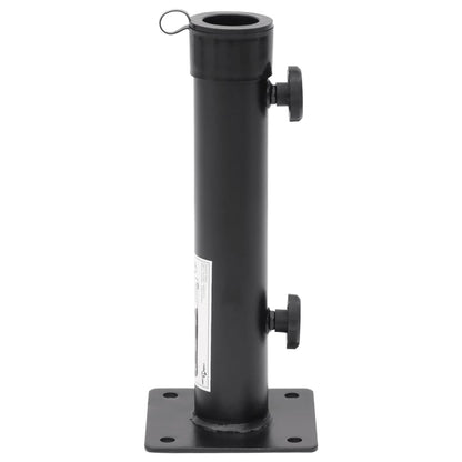 Parasolvoet Voor Ø38/48 Mm Stok Staal matzwart