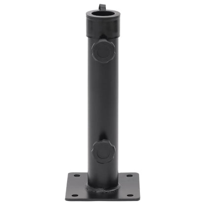 Parasolvoet Voor Ø38/48 Mm Stok Staal matzwart