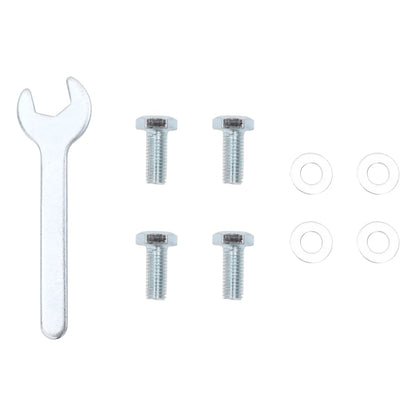 Parasolvoet voor Ø38/48 mm stok staal zilverkleurig