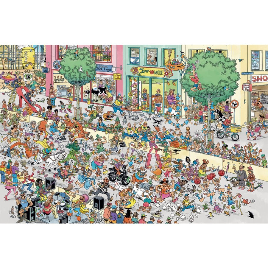 Jumbo Puzzel Jan Van Haasteren Een Naaldhak Te Hoog 1500 Stukjes