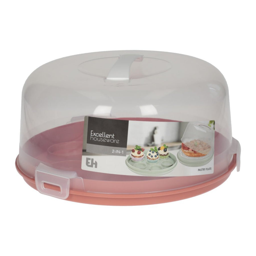 Excellent Houseware 2In1 Taartplateau Assorti