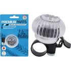 Other Brands Bicycle Bell With Light 6X4.8 Cm Transparent/Black