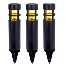 Pro Garden Solar Tuinlampen 3 Stuks Zwart