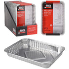 BBQ grillschalen 4 stuks 32x23x4 cm