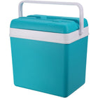 Koelbox 24L turquoise/wit 24x34x32 cm