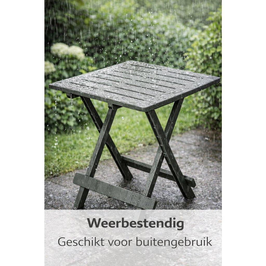 Overige Merken Hem Campingtafel 50X43X43 Saliegroen/Kunststof