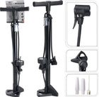 Fietspomp staand 60 cm zwart