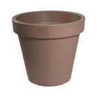 Bloempot 40x35 cm plastic mokka