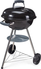 Kogelbarbecue 45 cm zwart houtskool