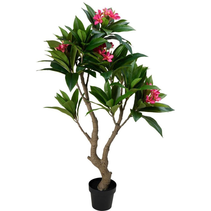 Overige Merken Kunstplant Plumeria 75X150 Cm Roze/Groen