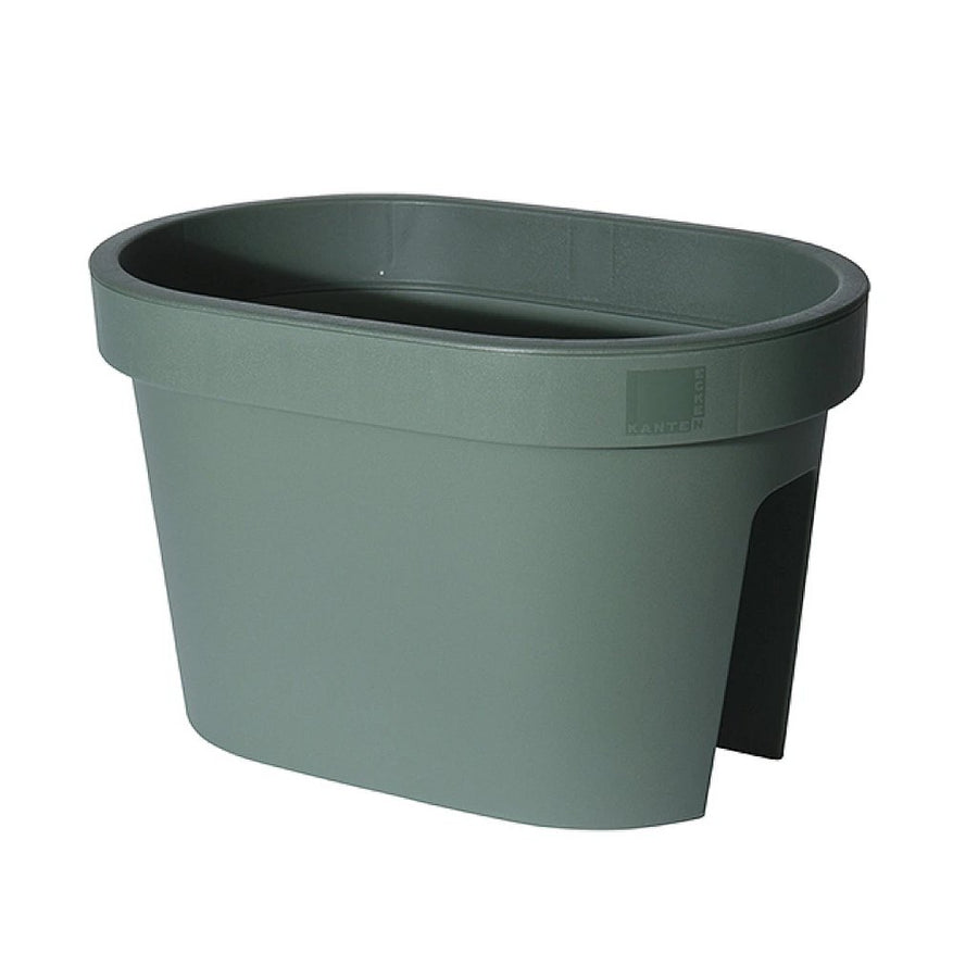Overige Merken Ecken &Amp; Kanten Balkonbak 27X40X25 Cm Saliegroen