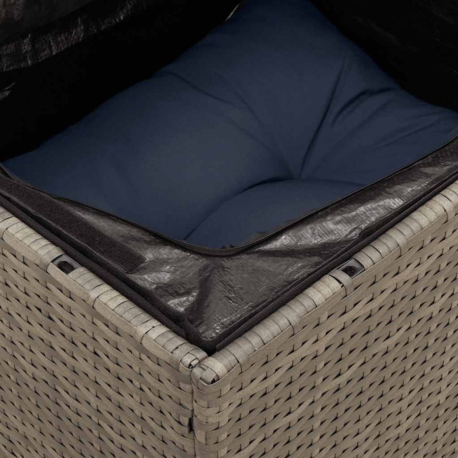 12-Delige Loungeset Met Kussens Poly Rattan