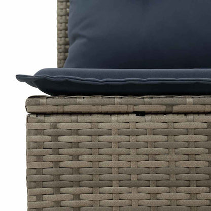 14-Delige Loungeset Met Kussens Poly Rattan