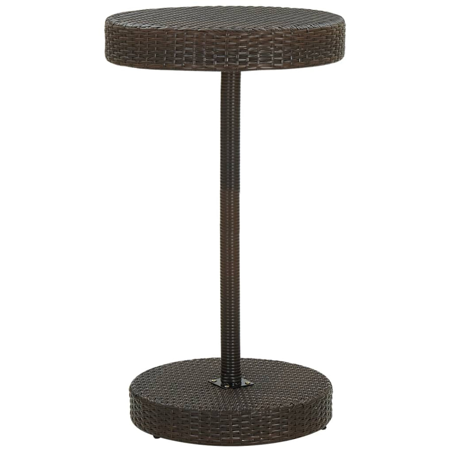 3-Delige Tuinbarset Met Kussens Poly Rattan 2